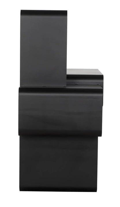 Noir Latisia Shelf in Matte Black GCON424MTB