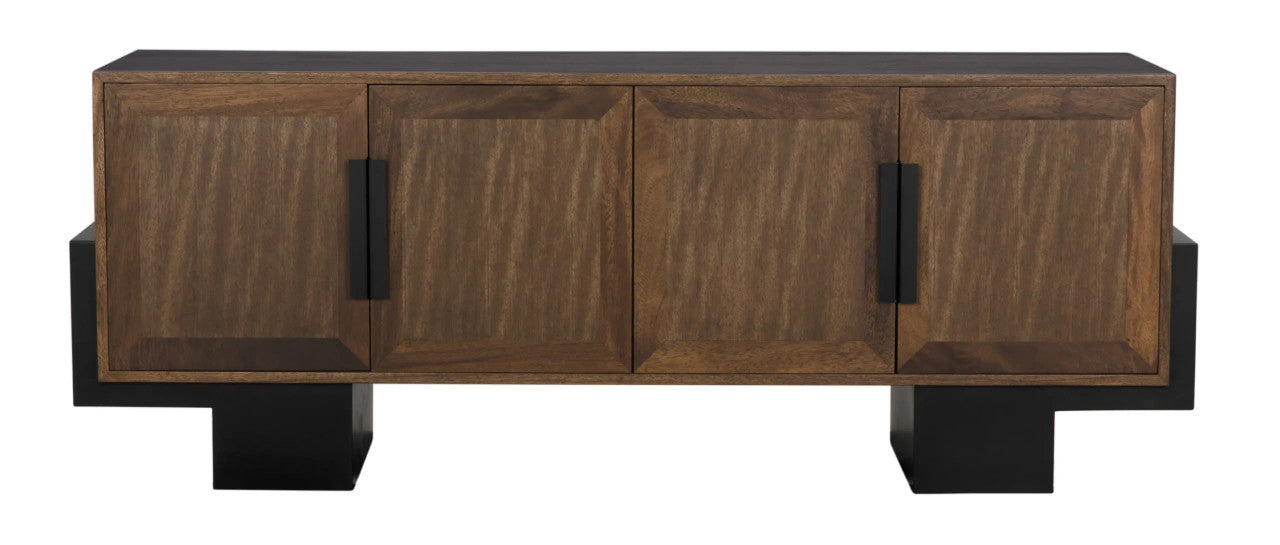 Noir Phoenix Sideboard in Dark Walnut GCON425DW