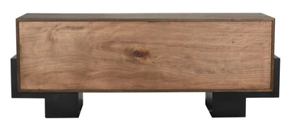 Noir Phoenix Sideboard in Dark Walnut GCON425DW