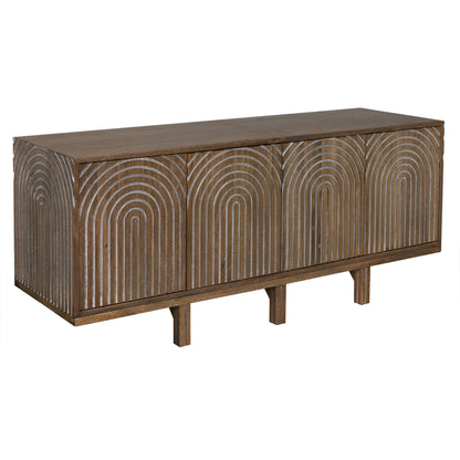 Noir Ryder Sideboard in Dark Walnut GCON432DW