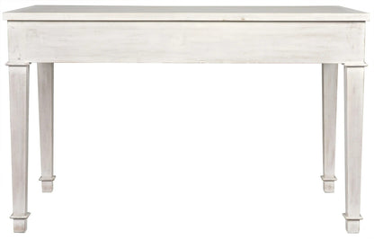 Noir Curba Desk in White Wash GDES111WH