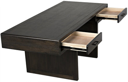 Noir Degas Desk in Ebony Walnut GDES155EB