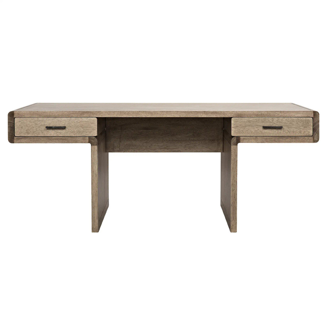 Noir Degas Desk in Washed Walnut GDES155WAW