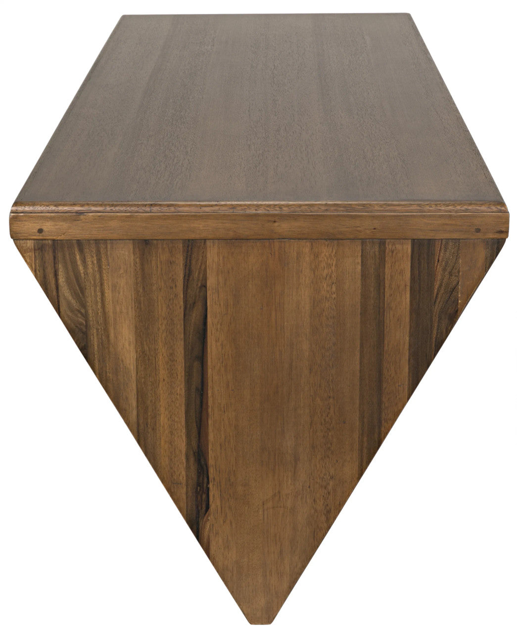 Noir Tetramo Desk in Dark Walnut GDES169DW