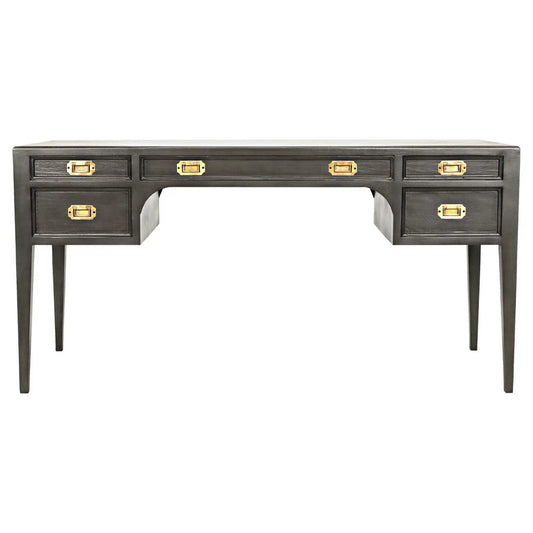 Noir Africa Desk in Pale GDES174P