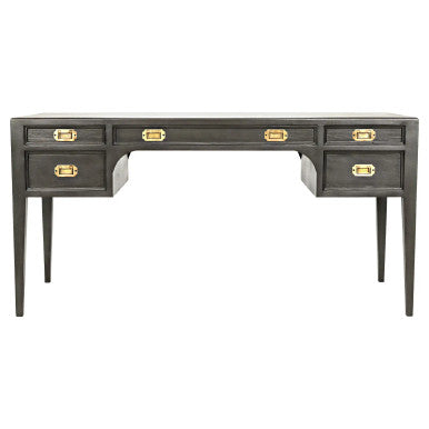 Noir Africa Desk in Pale GDES174P