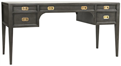 Noir Africa Desk in Pale GDES174P