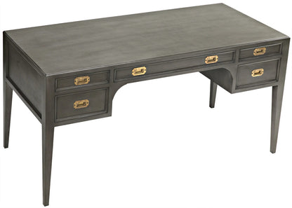 Noir Africa Desk in Pale GDES174P