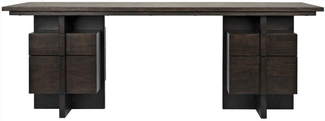 Noir Bridge Desk in Ebony Walnut GDES180EB