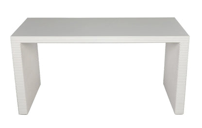 Noir Manhattan Desk in Solid White GDES189SW