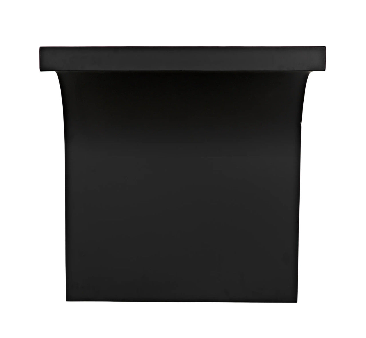 Noir Maximus Desk in Matte Black GDES192MTB