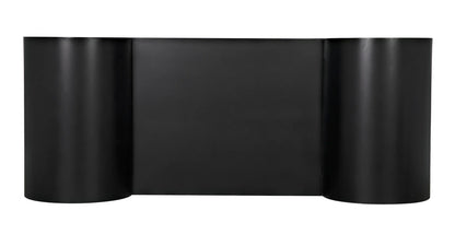 Noir Concierge Desk in Matte Black GDES197MTB