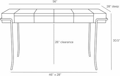 Arteriors Home Mosquito Desk GDFKI01