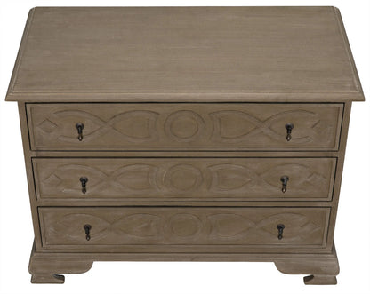 Noir Sofie Dresser in Weathered GDRE136WEA