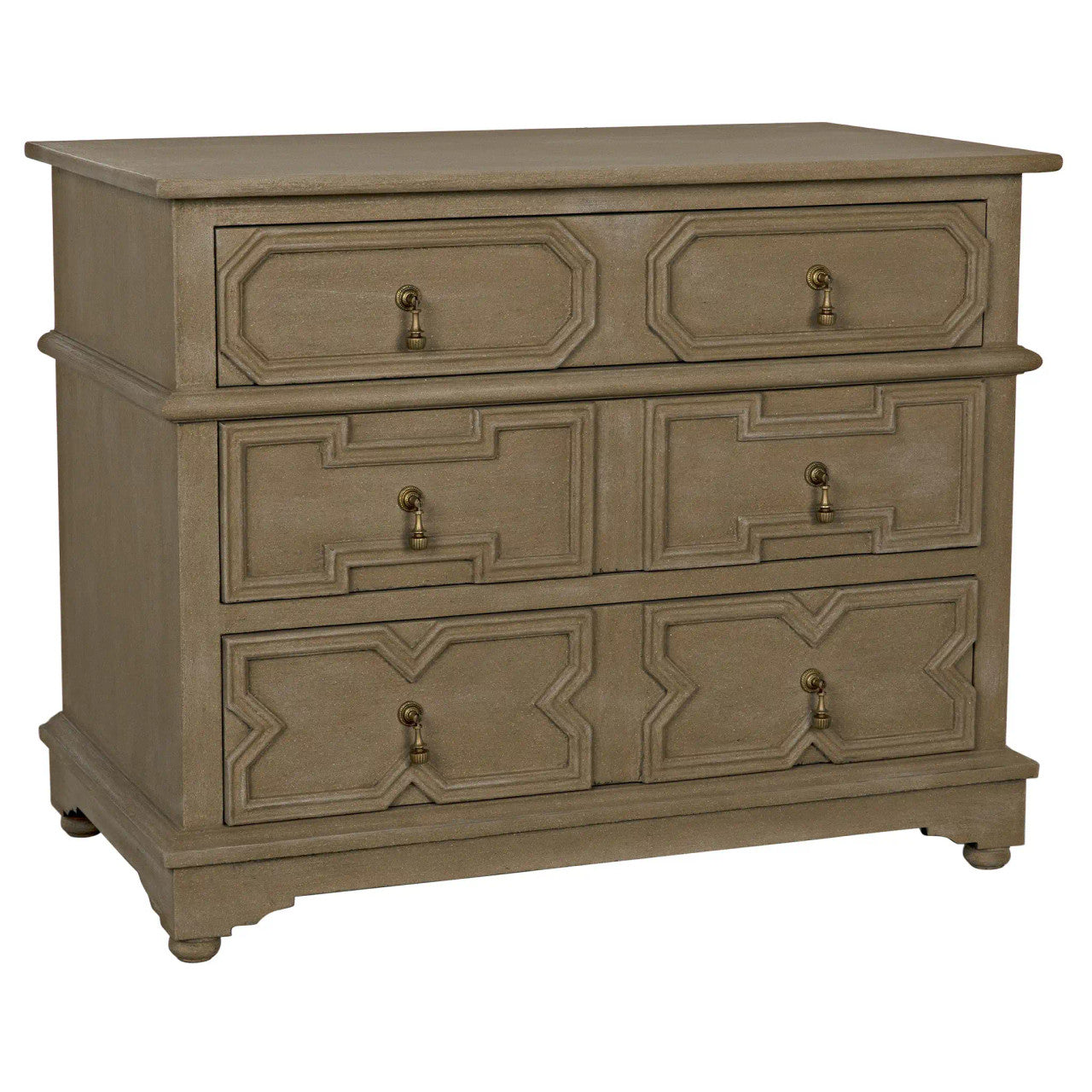 Noir Watson Dresser in Weathered GDRE159WEA