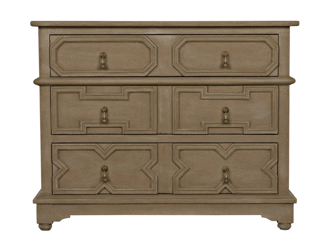 Noir Watson Dresser in Weathered GDRE159WEA