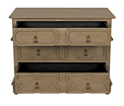 Noir Watson Dresser in Weathered GDRE159WEA