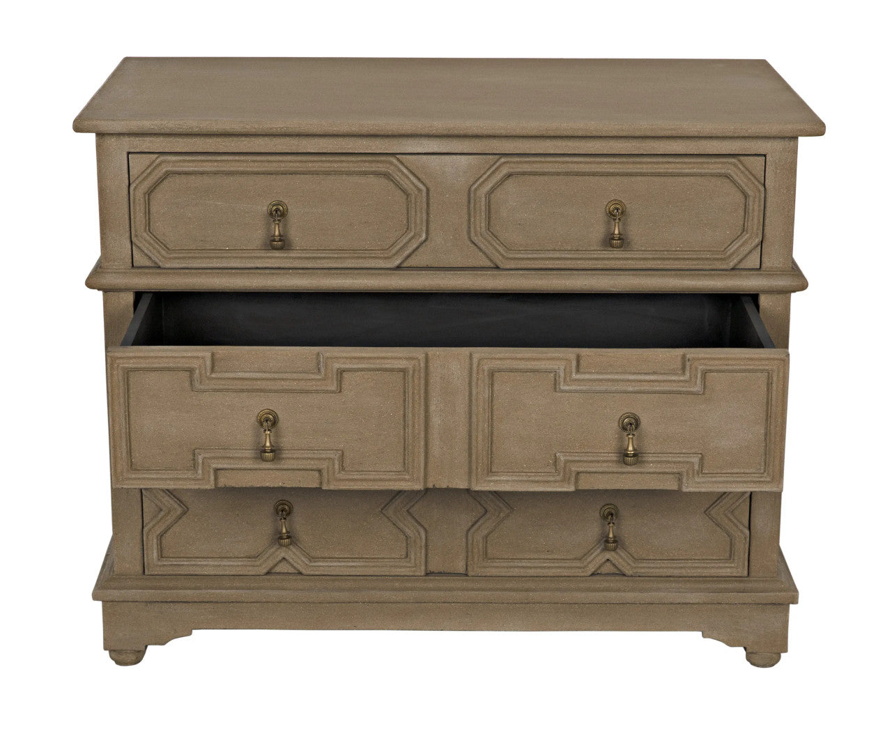 Noir Watson Dresser in Weathered GDRE159WEA