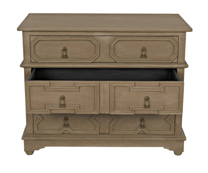 Noir Watson Dresser in Weathered GDRE159WEA