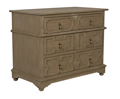 Noir Watson Dresser in Weathered GDRE159WEA