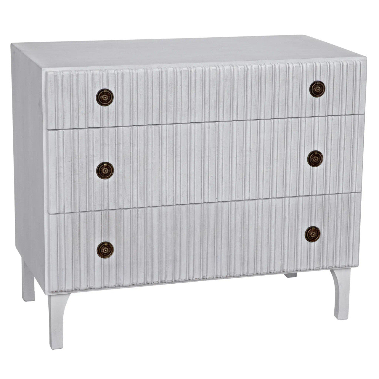 Noir Daryl Dresser in White Wash GDRE164WH