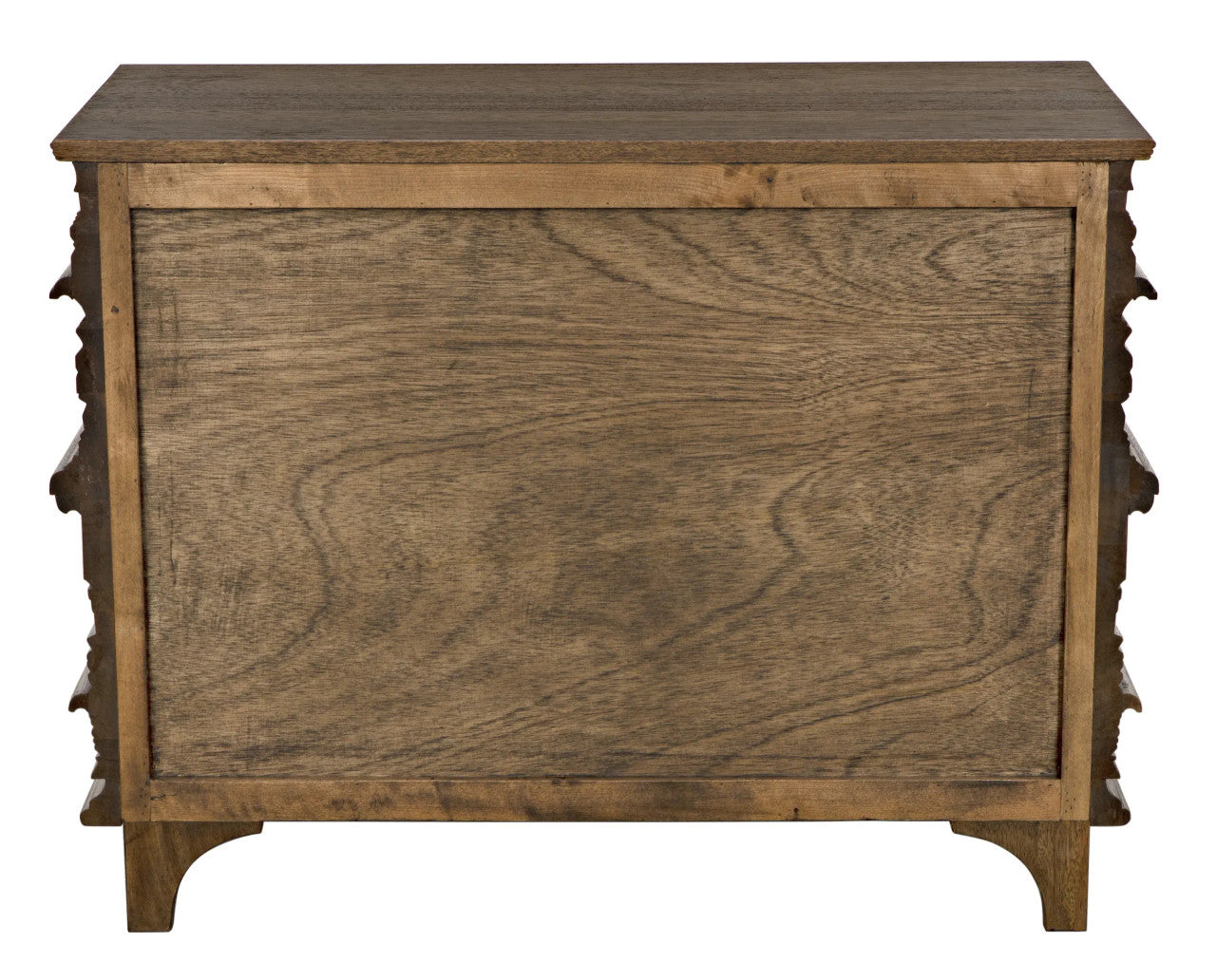 Noir Bernard Chest in Dark Walnut GDRE168DW