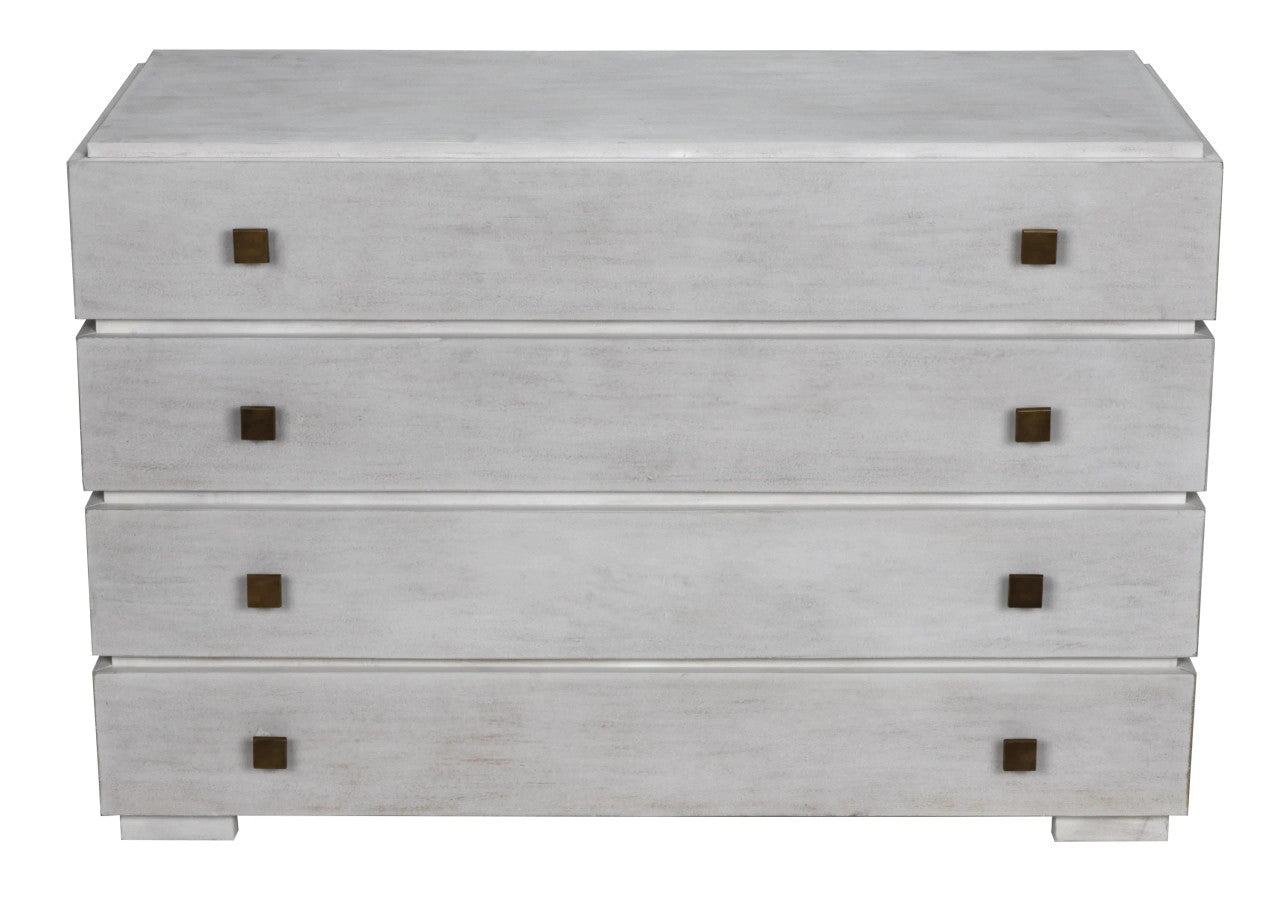 Noir Hofman Dresser in White Wash GDRE175WH