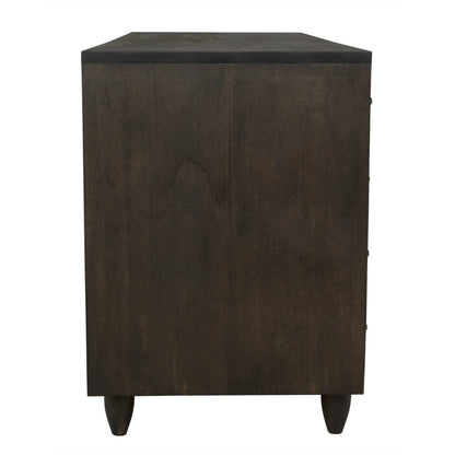 Noir Diamond Double Chest in Ebony Walnut GDRE180-2EB