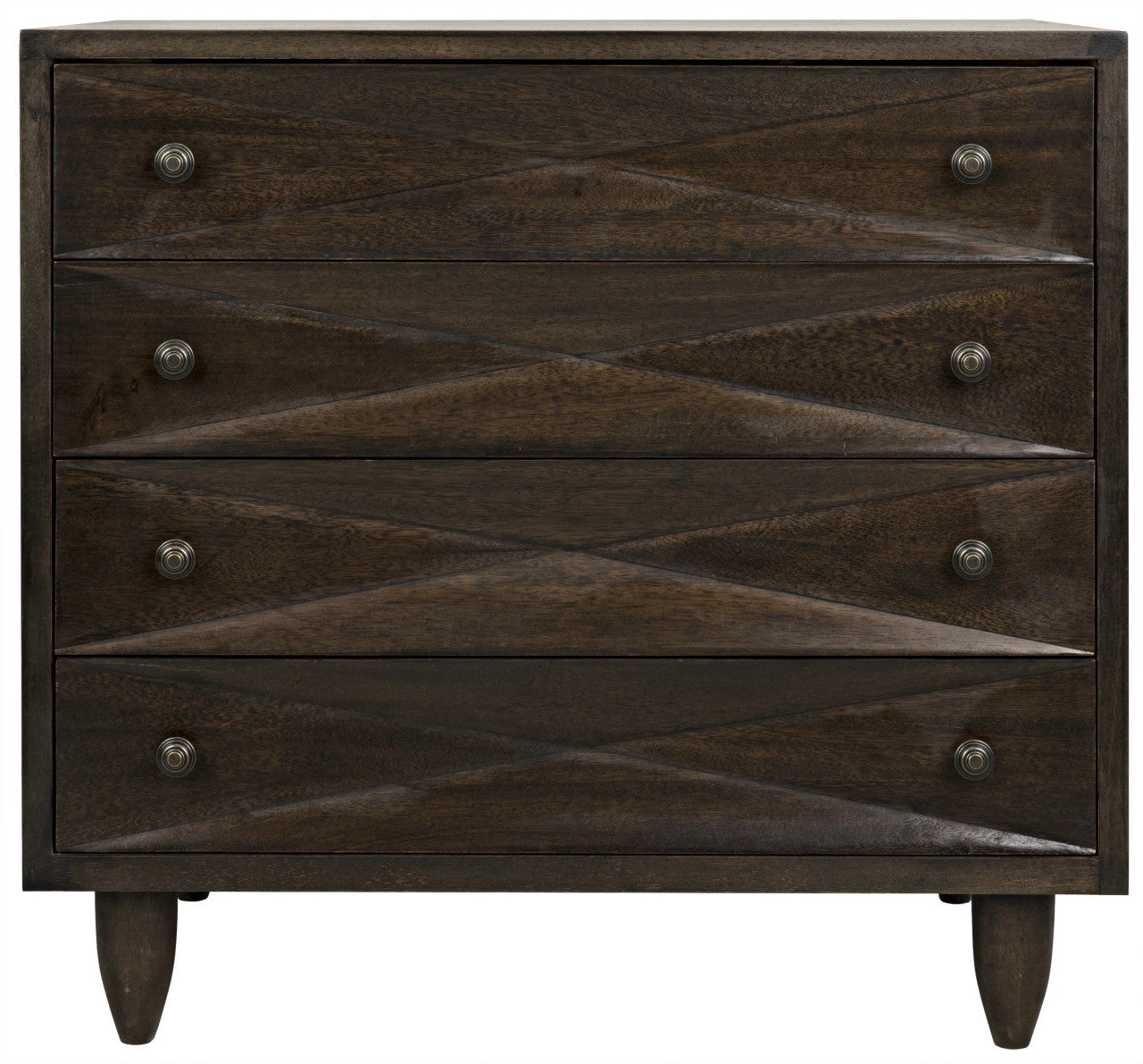 Noir Diamond Chest in Ebony Walnut GDRE180EB