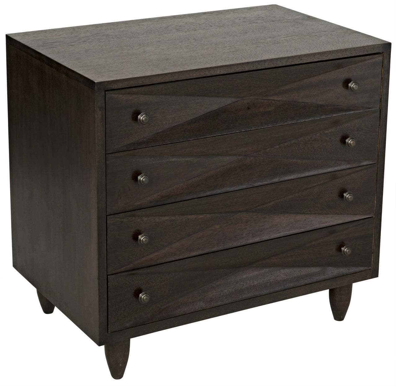 Noir Diamond Chest in Ebony Walnut GDRE180EB