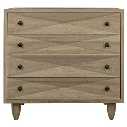 Noir Diamond Chest in Washed Walnut GDRE180WAW