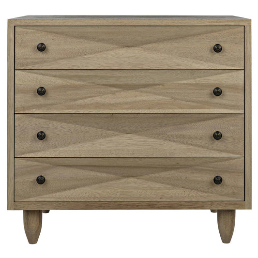 Noir Diamond Chest in Washed Walnut GDRE180WAW