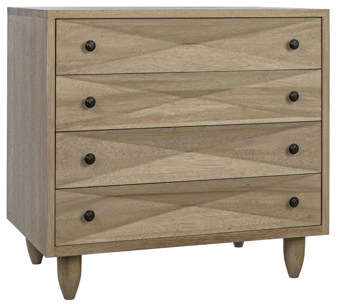 Noir Diamond Chest in Washed Walnut GDRE180WAW