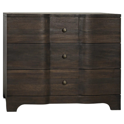 Noir Claudie Chest in Ebony Walnut GDRE202EB