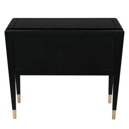 Noir Grant Sideboard, Black in Black GDRE207B