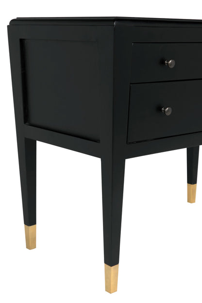 Noir Grant Sideboard, Black in Black GDRE207B