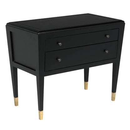 Noir Grant Sideboard, Black in Black GDRE207B