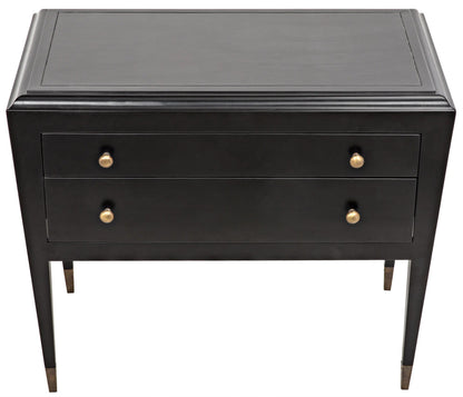 Noir Grant Dresser in Charcoal GDRE207CH