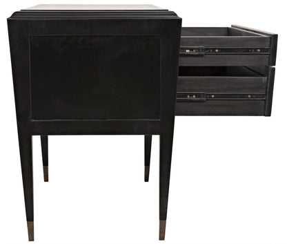 Noir Grant Dresser in Charcoal GDRE207CH