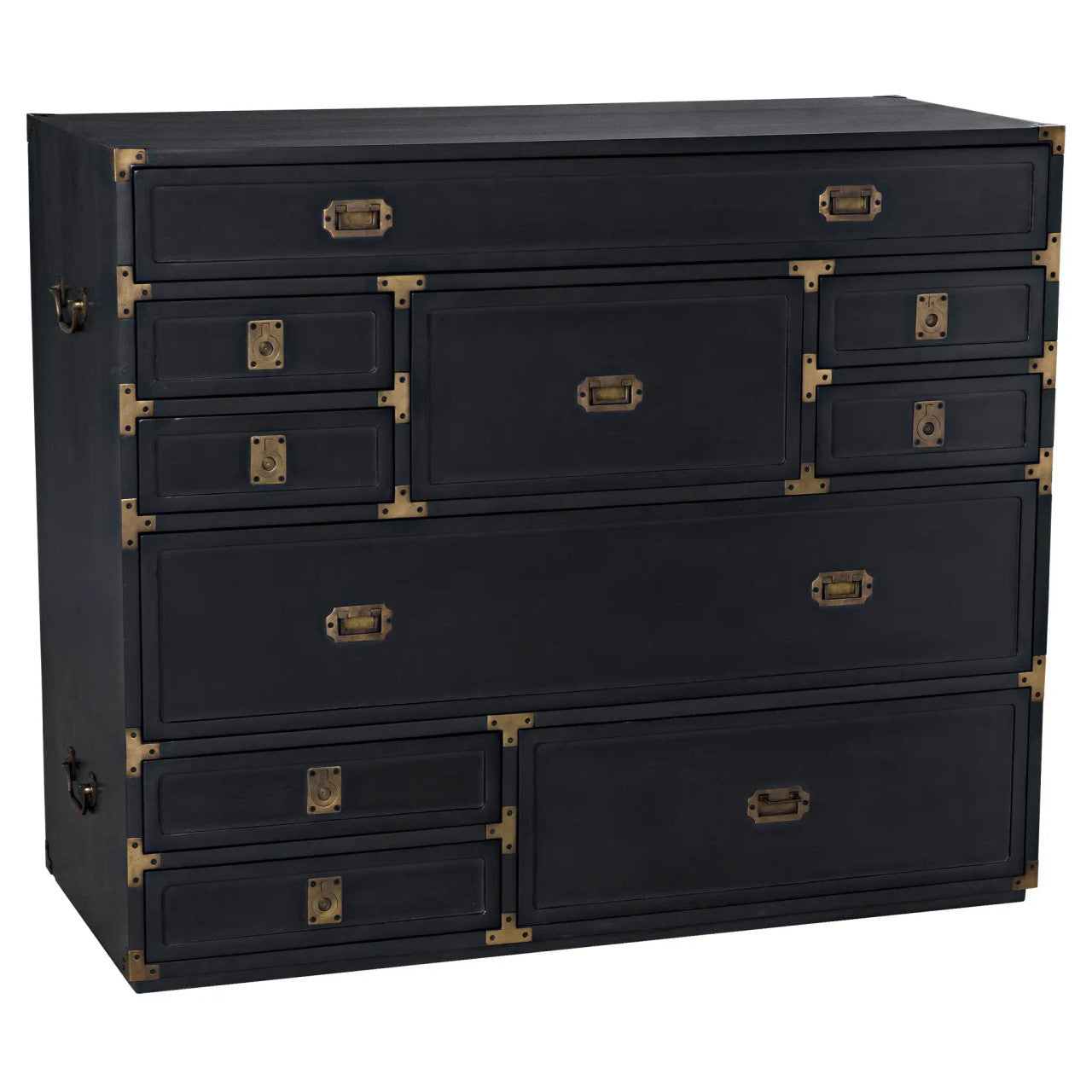 Noir Charles Chest in Pale GDRE249P