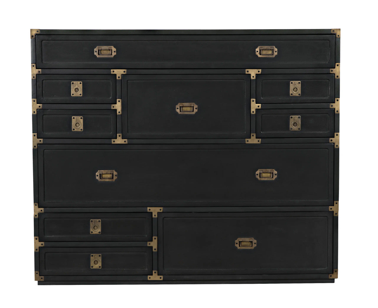 Noir Charles Chest in Pale GDRE249P