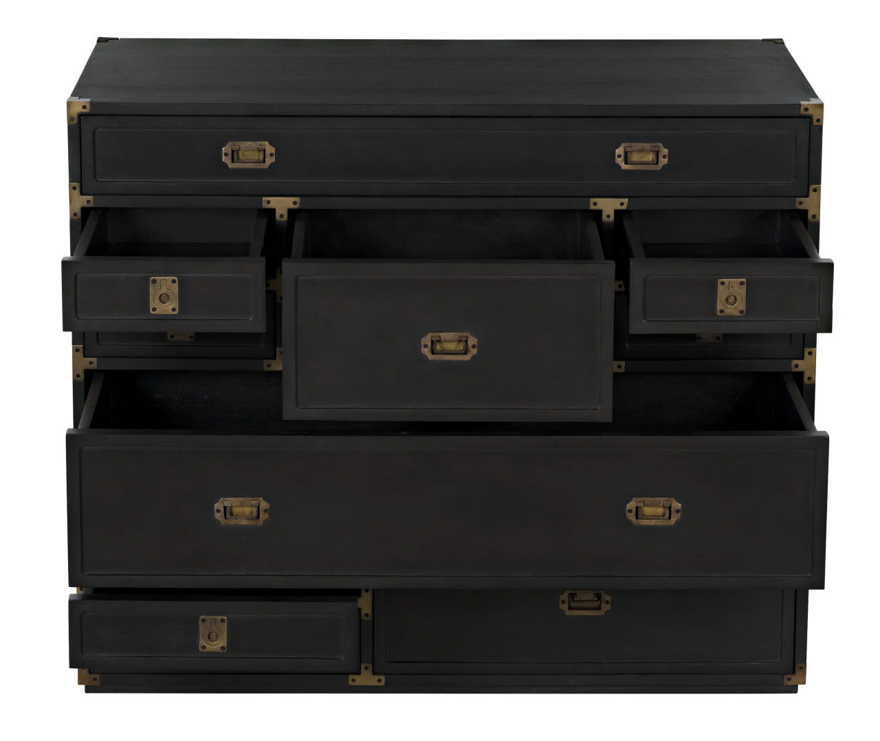 Noir Charles Chest in Pale GDRE249P