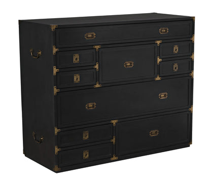 Noir Charles Chest in Pale GDRE249P