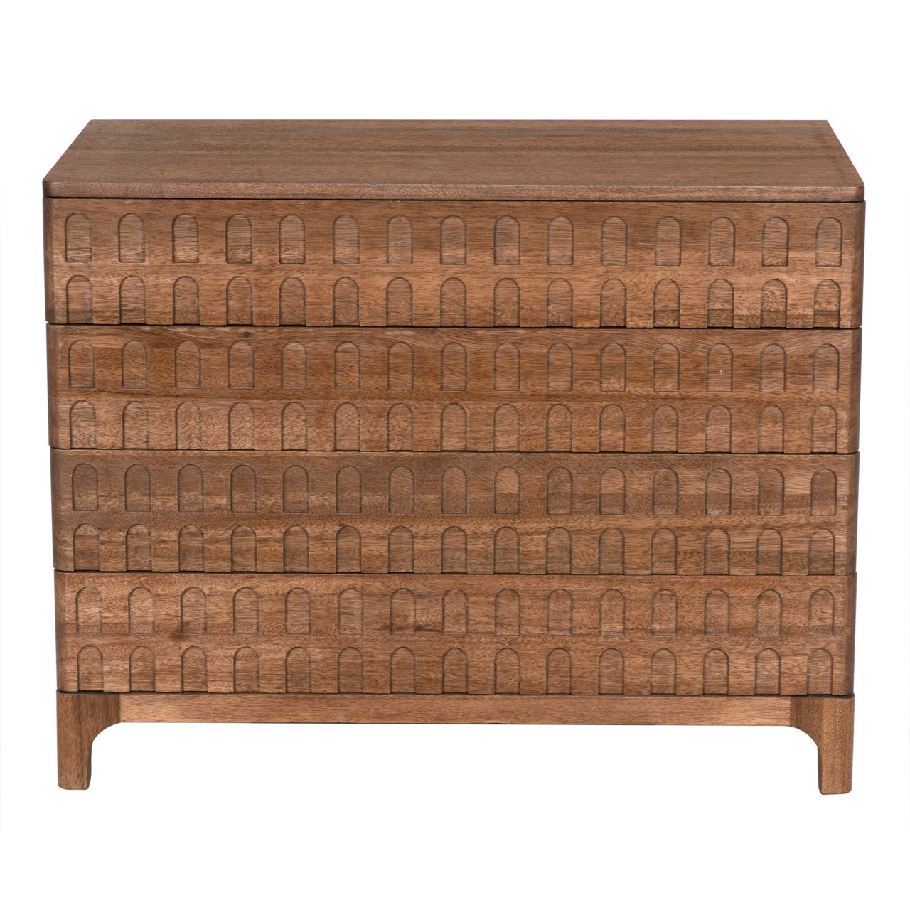 Noir Regent Sideboard in Dark Walnut GDRE252DW