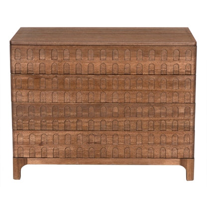 Noir Regent Sideboard in Dark Walnut GDRE252DW