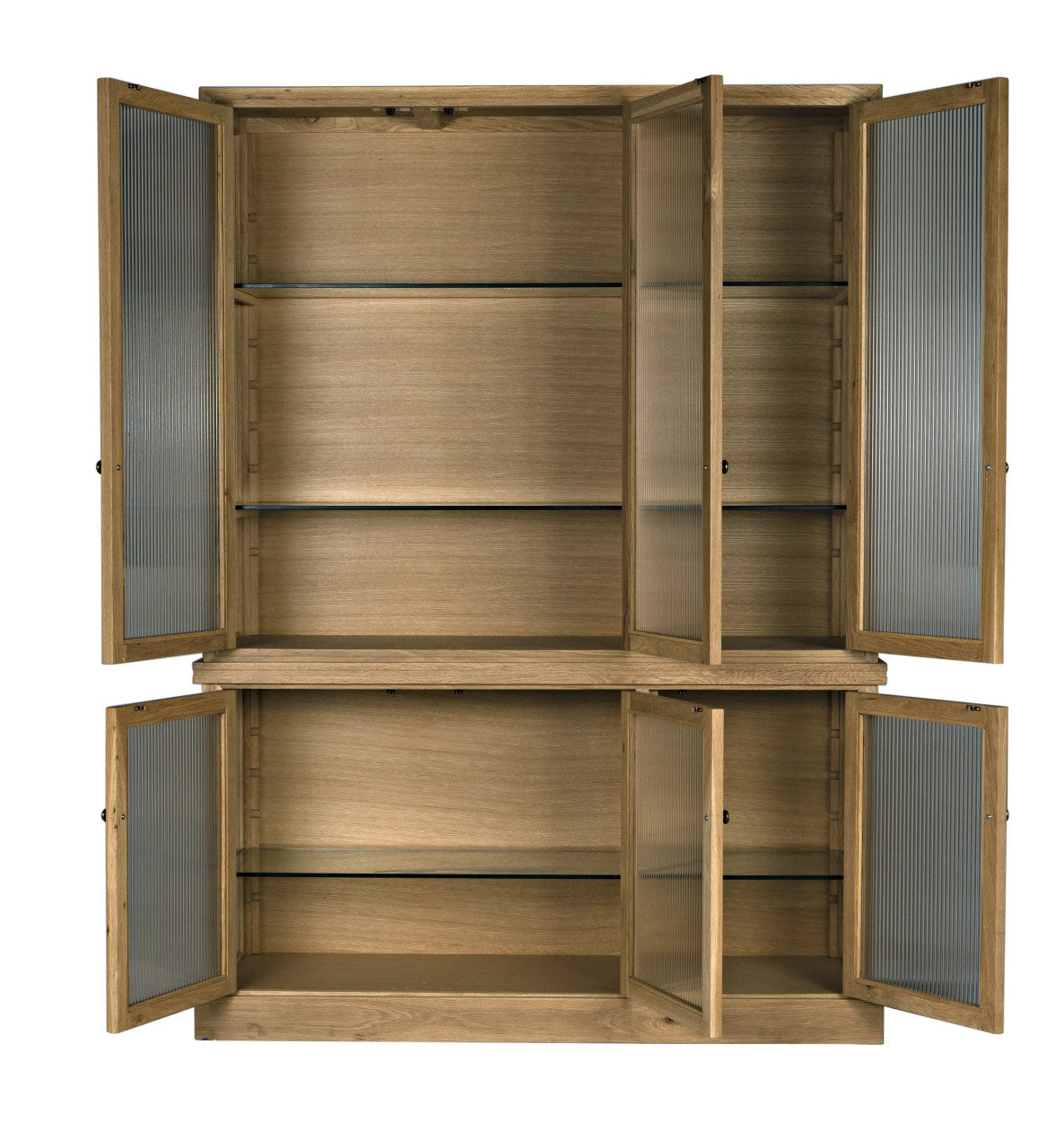 Noir Chester Hutch in Natural GHUT159WO