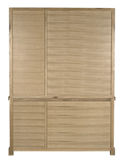 Noir Chester Hutch in Natural GHUT159WO