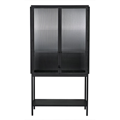 Noir Zane Cabinet in Matte Black GHUT163MTB