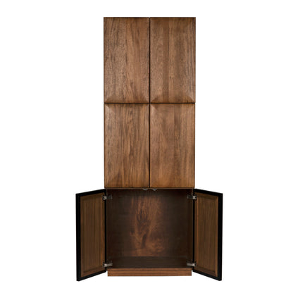 Noir Lucas Hutch in Dark Walnut GHUT164DW