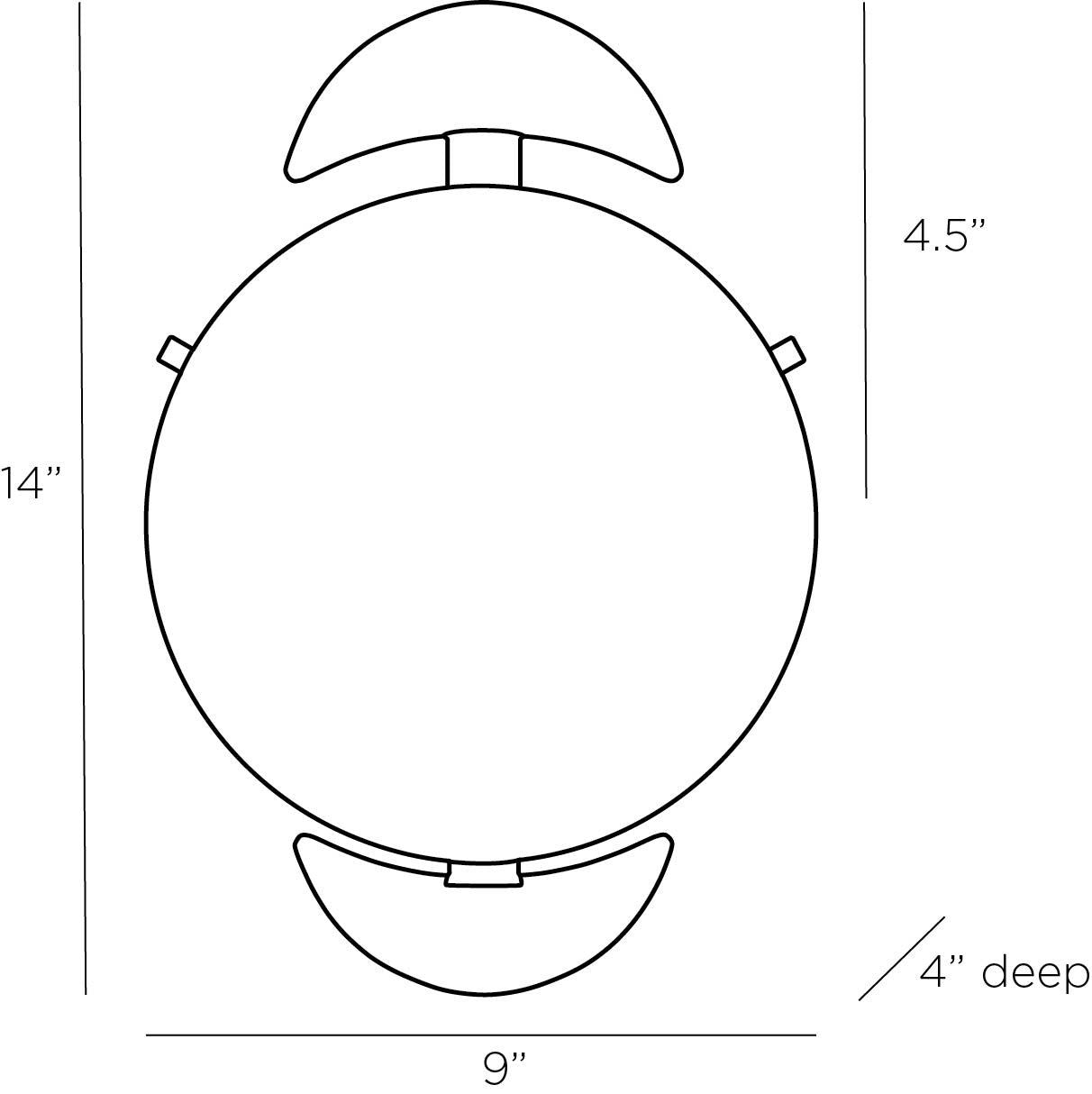 Arteriors Home Bo‚Äö√†√∂‚àö√úte Sconce GKDWC01